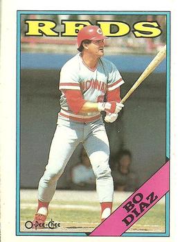 1988 O-Pee-Chee Baseball Cards 265     Bo Diaz
